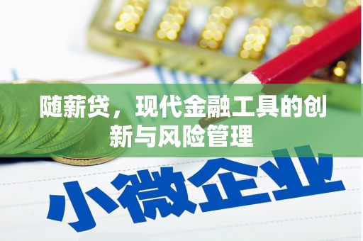 叠彩随薪贷，现代金融工具的创新与风险管理