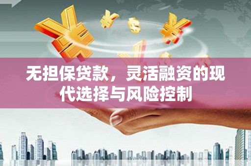 叠彩无担保贷款，灵活融资的现代选择与风险控制