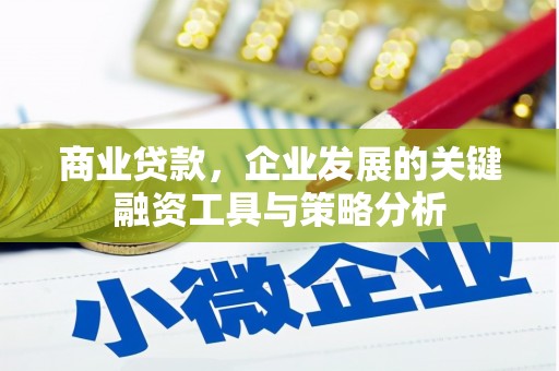叠彩商业贷款，企业发展的关键融资工具与策略分析