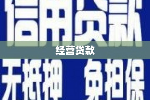 叠彩经营贷款