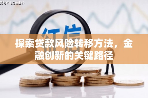 叠彩探索贷款风险转移方法，金融创新的关键路径