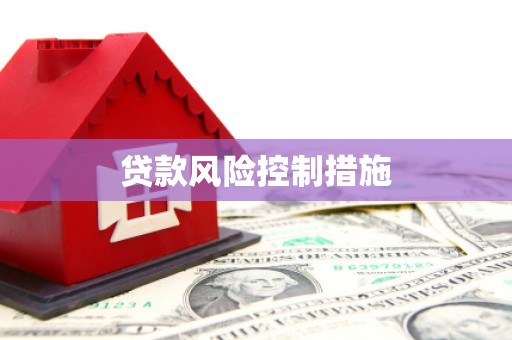 叠彩贷款风险控制措施